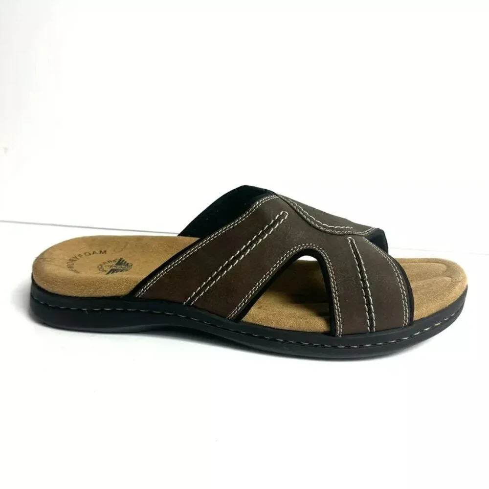 Dockers Mens Sunland Sandal Brown Size 14W